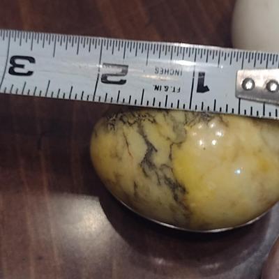 Polished Stone 'Eggs'- Six Pieces