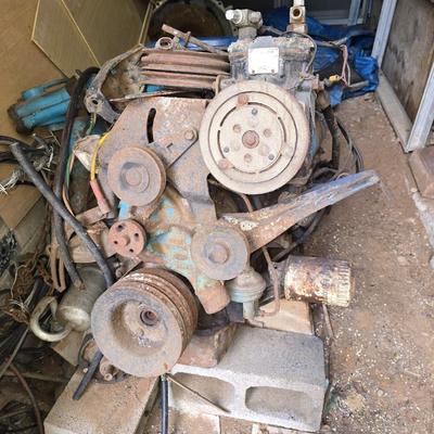 Ford 360 engine and transmission