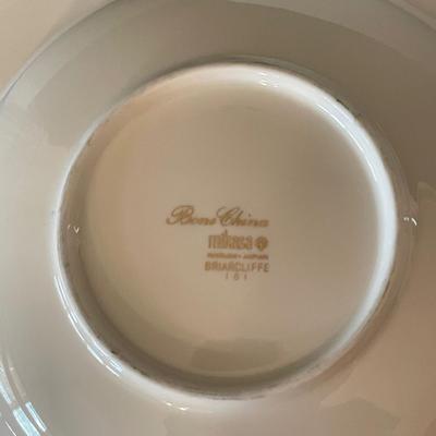 Silver Rimmed China by Mikasa, Sheffield and Huntington (KC-SS)