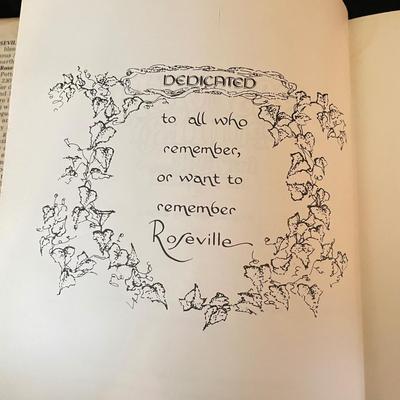 Roseville Pottery & Books (KC-SS)