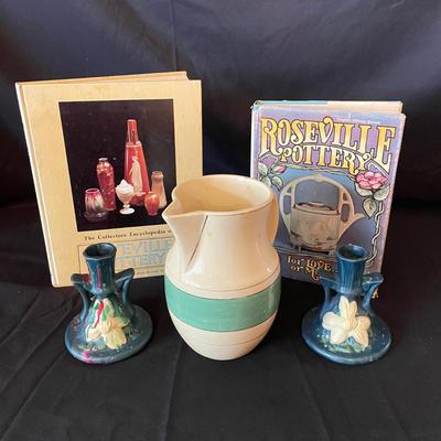 Roseville Pottery & Books (KC-SS)