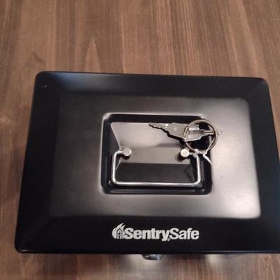 Sentry Safe Locking Metal Box with Key