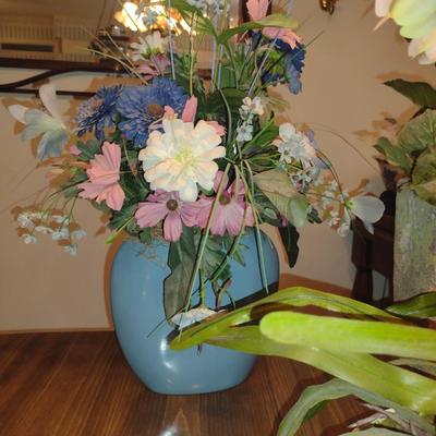 Collection of Artificial Flower Arrangements