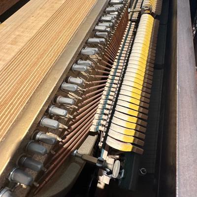 Charles R. Walter Signature Upright Piano with Bench