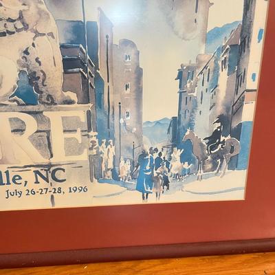 Vasilik’s Award Winning Bele Chere Framed Poster (LR-SS)