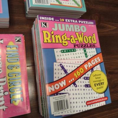 Collection of Search-a-Word Puzzle Books- Approx 20 Pieces