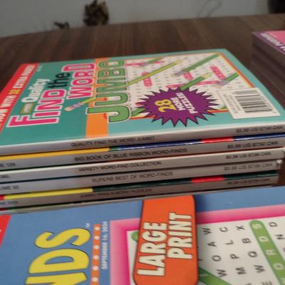 Collection of Search-a-Word Puzzle Books- Approx 20 Pieces