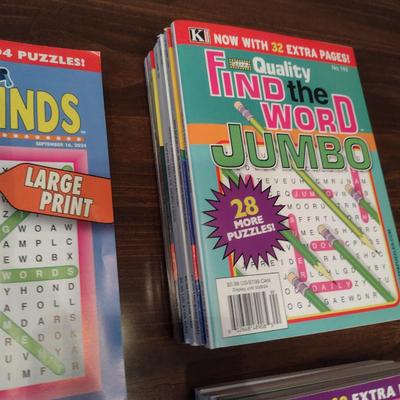 Collection of Search-a-Word Puzzle Books- Approx 20 Pieces