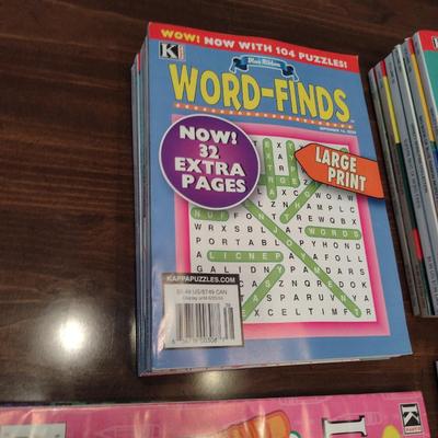 Collection of Search-a-Word Puzzle Books- Approx 20 Pieces
