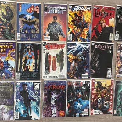 18 vintage comic books 90s - 2000s