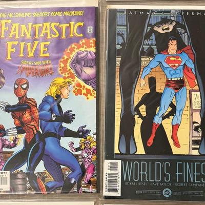 18 vintage comic books 90s - 2000s