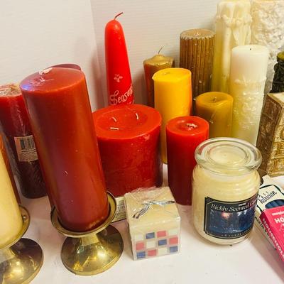 Assorted Candles lot