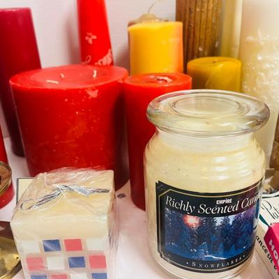 Assorted Candles lot