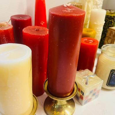 Assorted Candles lot
