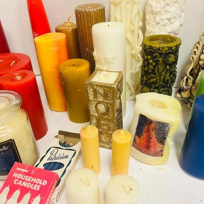 Assorted Candles lot