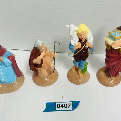 Vintage Nativity Pieces