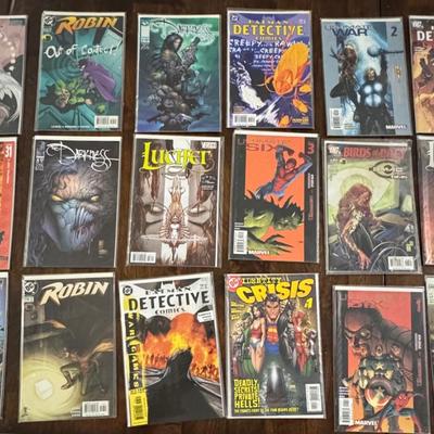 18 vintage comic books 90s -2000s