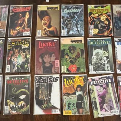 18 vintage comic books 90s -2000s