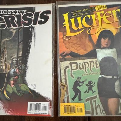 18 vintage comic books 90s -2000s