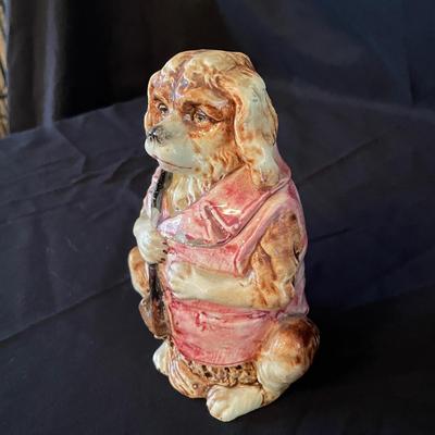 Smoking Dog Majolica Humidor (LR-SS)