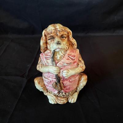 Smoking Dog Majolica Humidor (LR-SS)