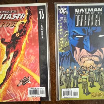 18 vintage comic books 90s -2000s