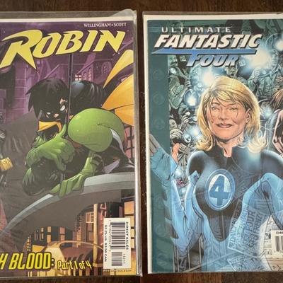 18 vintage comic books 90s -2000s