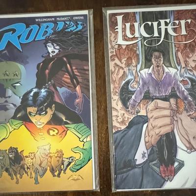18 vintage comic books 90s -2000s