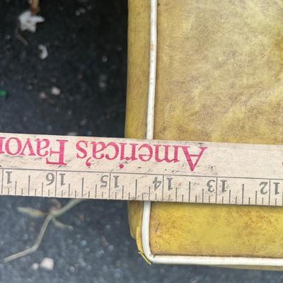 Mid Century/ Vintage Sewing Storage Ottoman