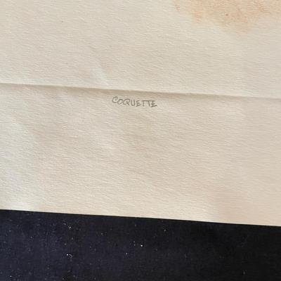 Three Art Pieces by Cartoonist Franklin Folger (LR-SS)