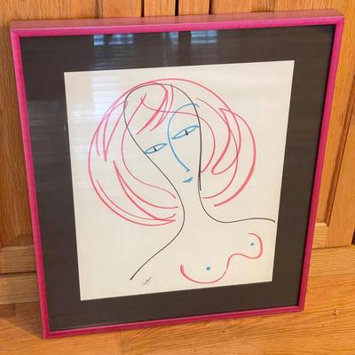 Three Art Pieces by Cartoonist Franklin Folger (LR-SS)