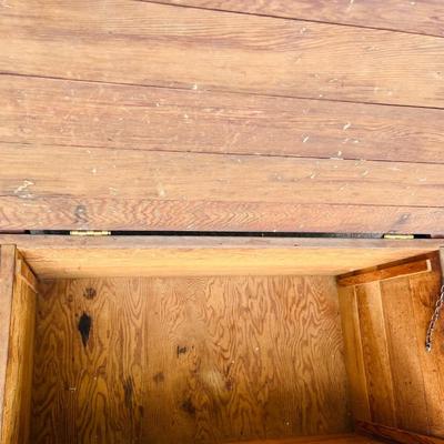 Vintage Wooden Chest