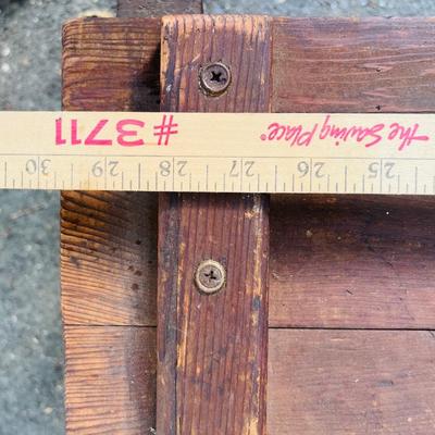 Vintage Wooden Chest