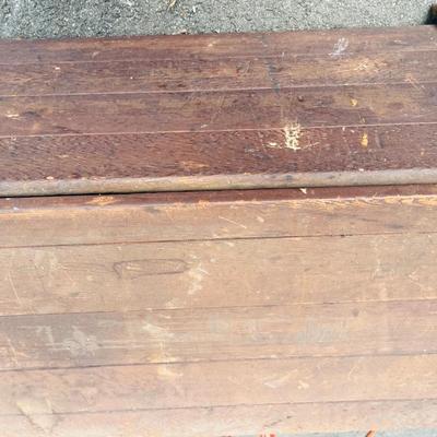Vintage Wooden Chest