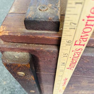 Vintage Wooden Chest