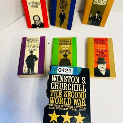 Winston S Churchill Second World War paperback Collection