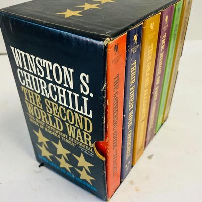 Winston S Churchill Second World War paperback Collection