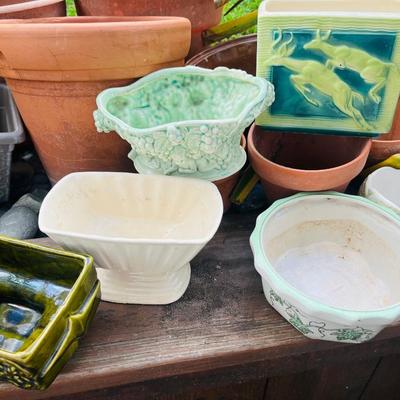 Various Plant Pots & Planters
