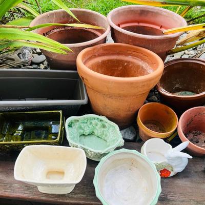 Various Plant Pots & Planters