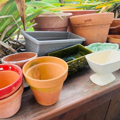 Various Plant Pots & Planters