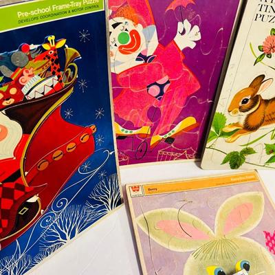Vintage kids Puzzles