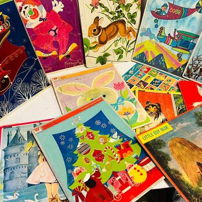 Vintage kids Puzzles