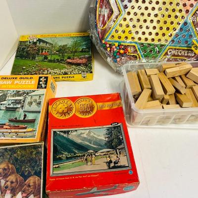 Vintage Puzzles and Games