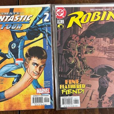 18 vintage comic books 90s -2000s