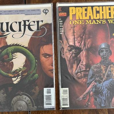 18 vintage comic books 90s -2000s