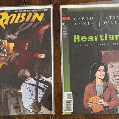 18 vintage comic books 90s -2000s