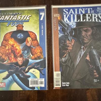 18 vintage comic books 90s -2000s