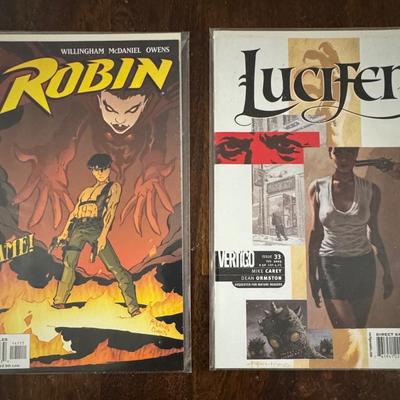 18 vintage comic books 90s -2000s