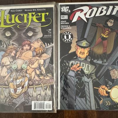 18 vintage comic books 90s -2000s