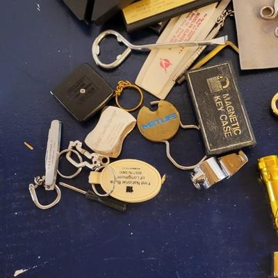 MISC MATCHBOOKS, KEY RINGS, MINI CALCULATORS AND MORE